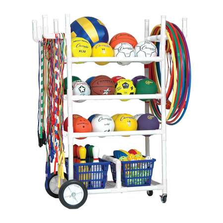 Champion Sports Heavy-Duty Cart, All-Terrain, Indoor Outdoor TWCART